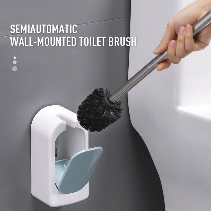 Solid Wood Phnom Penh Toilet Brush Can Be Wall-mounted